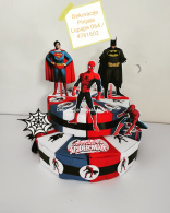 Super junaci kartonska torta